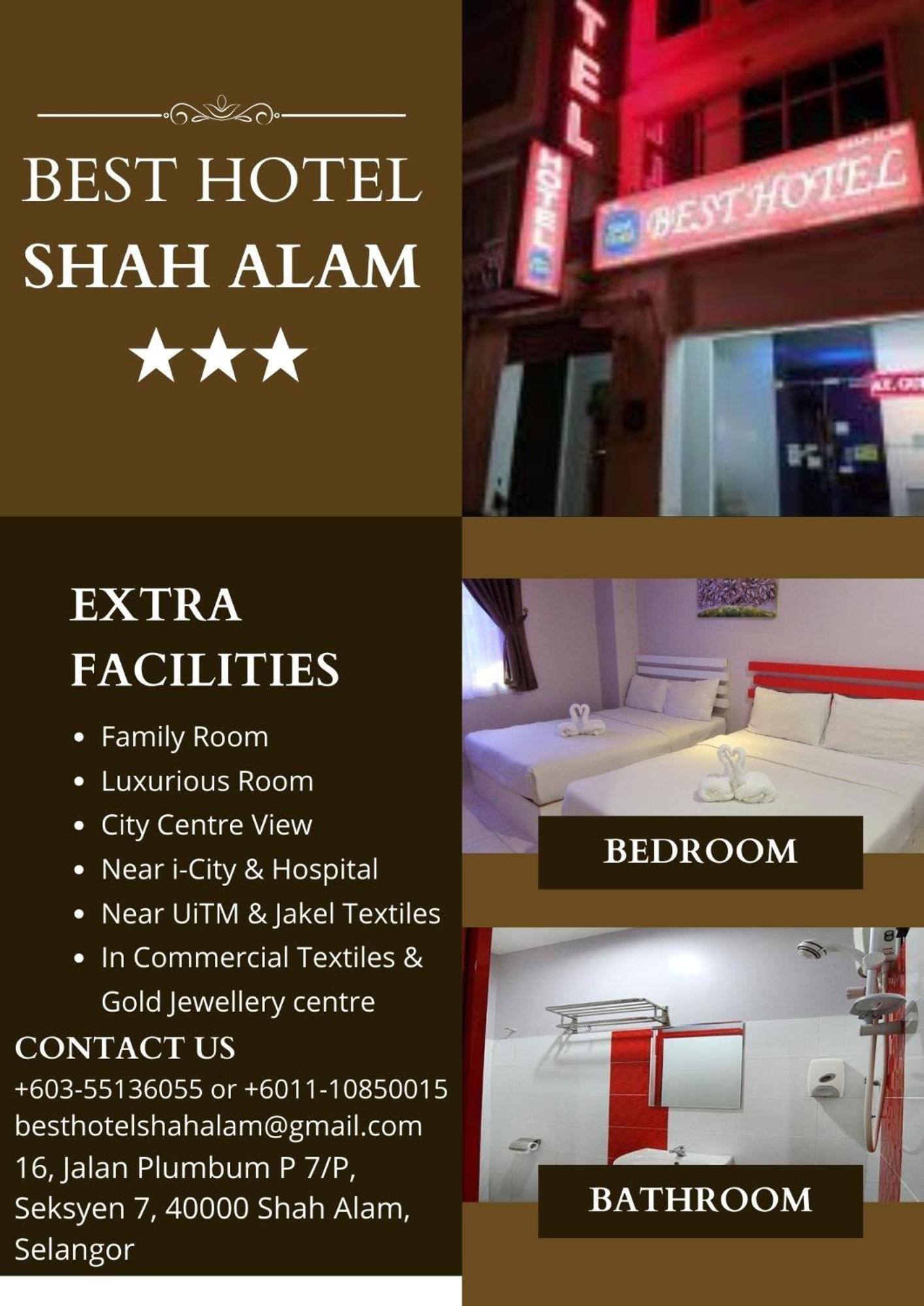 Best Hotel Shah Alam @ Uitm, I-City & Hospital Kültér fotó